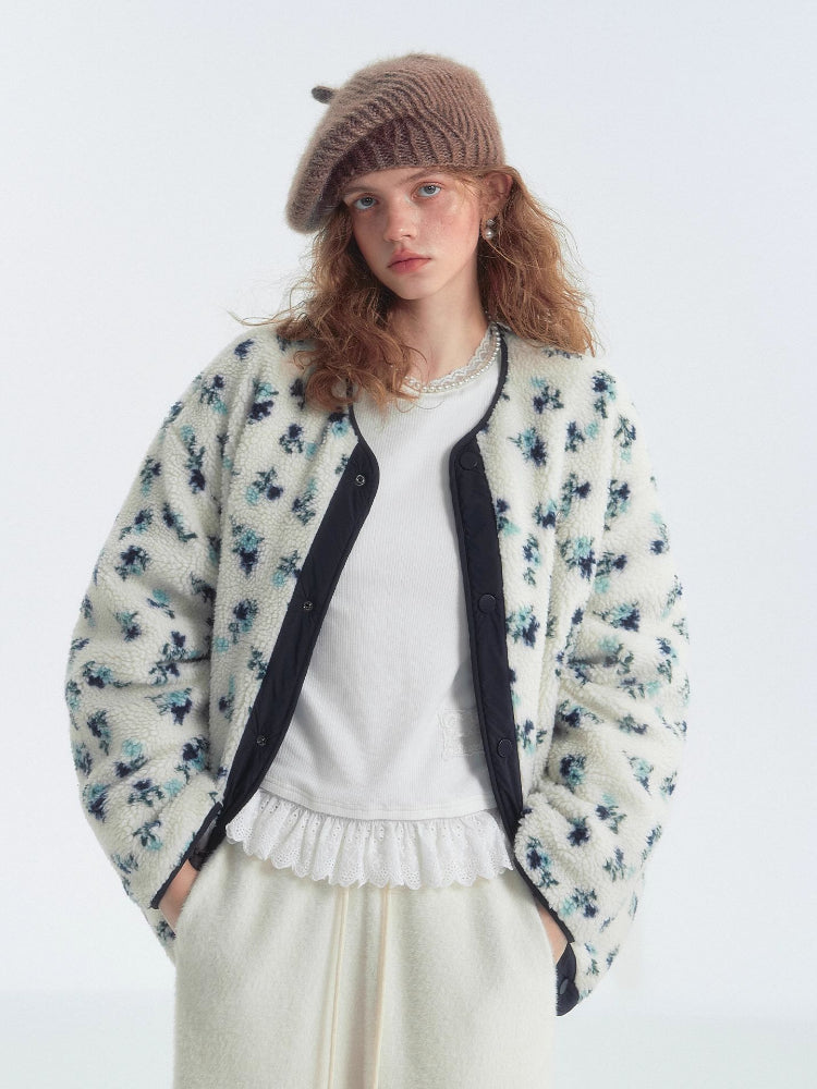 Double-Sided Quilted Colorblock Down Jacket - CHINASQUAD