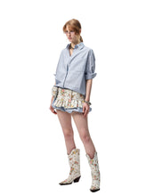 Mid Sleeve Loose-fit Shirt & Skirt Set - CHINASQUAD
