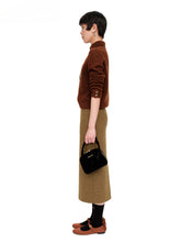Gray & Brown Embroidered Knit Turtlenecks - CHINASQUAD
