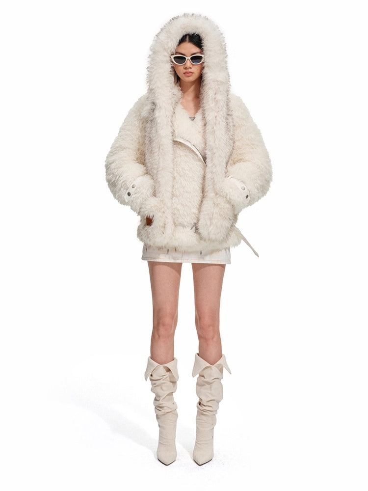 Polar Cloud-Touch Faux Shearling Jacket