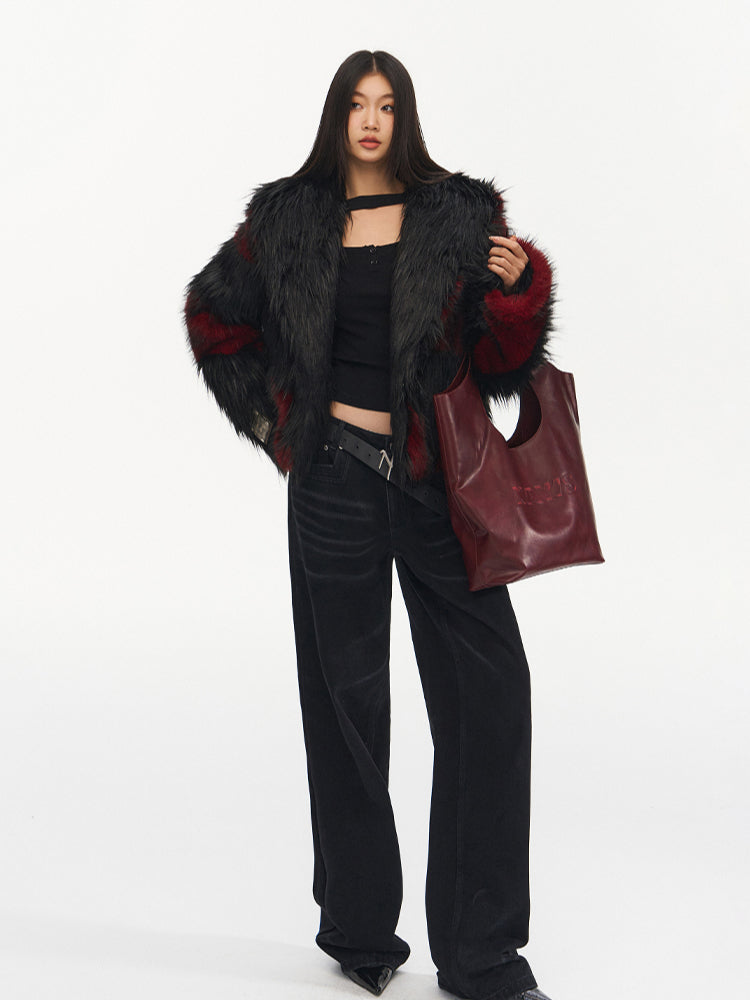 Vintage Low-Waist Loose Straight-Leg Pants - CHINASQUAD