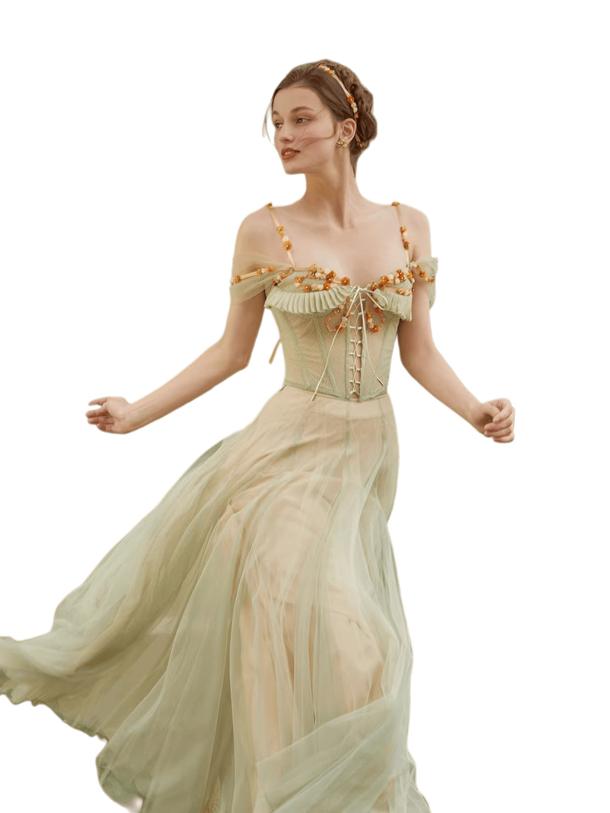 Enchanted Fairy c Top & Tulle Skirt Set