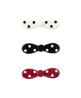 Polka Dot Bow Hairclip - CHINASQUAD