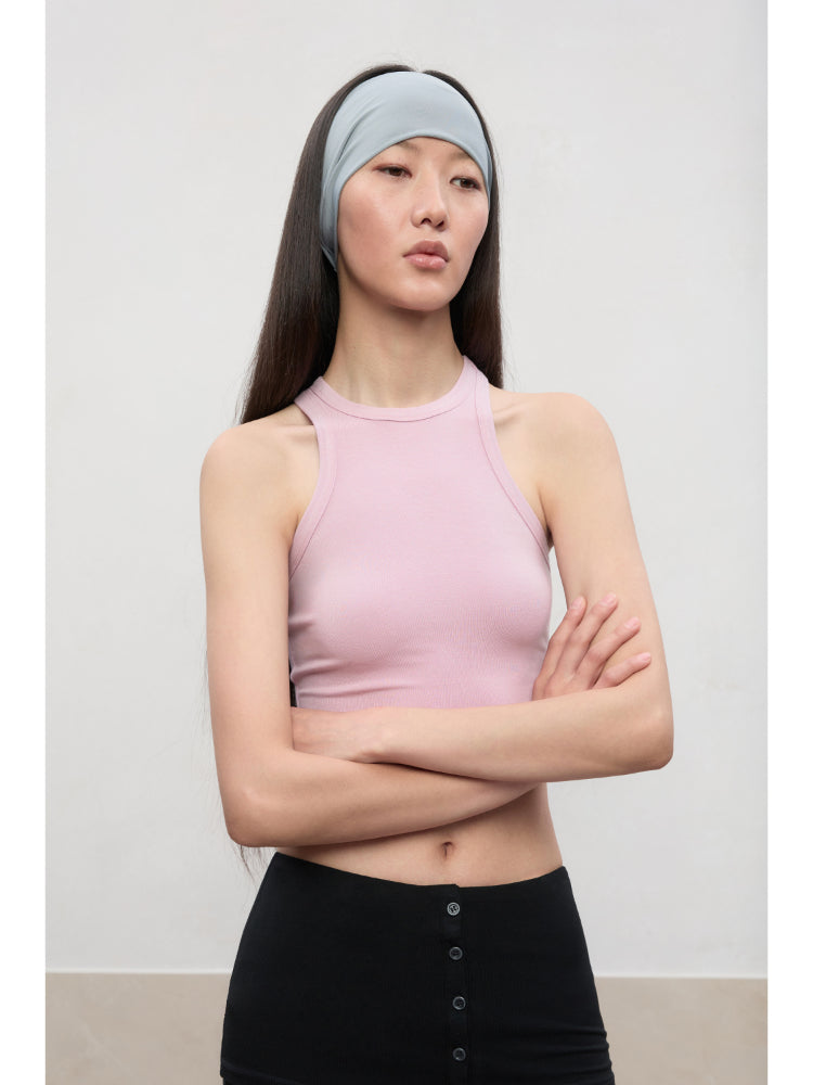 High Elastic Sleeveless I-Back Vest