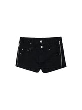 Double Waistband Reversible Denim Mini Skirt - CHINASQUAD