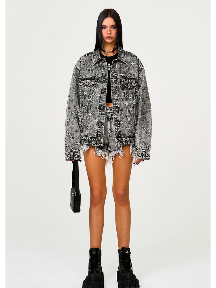 Spring/Summer New - Arrival Loose - Fit Denim Shorts - CHINASQUAD
