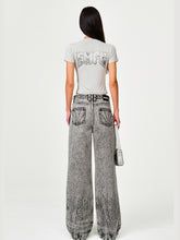 Rock Slim-Fit Elastic Print T-shirt - CHINASQUAD