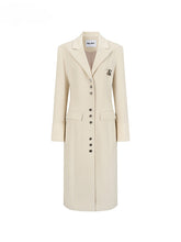 Long Woolen Blazer Coat - CHINASQUAD