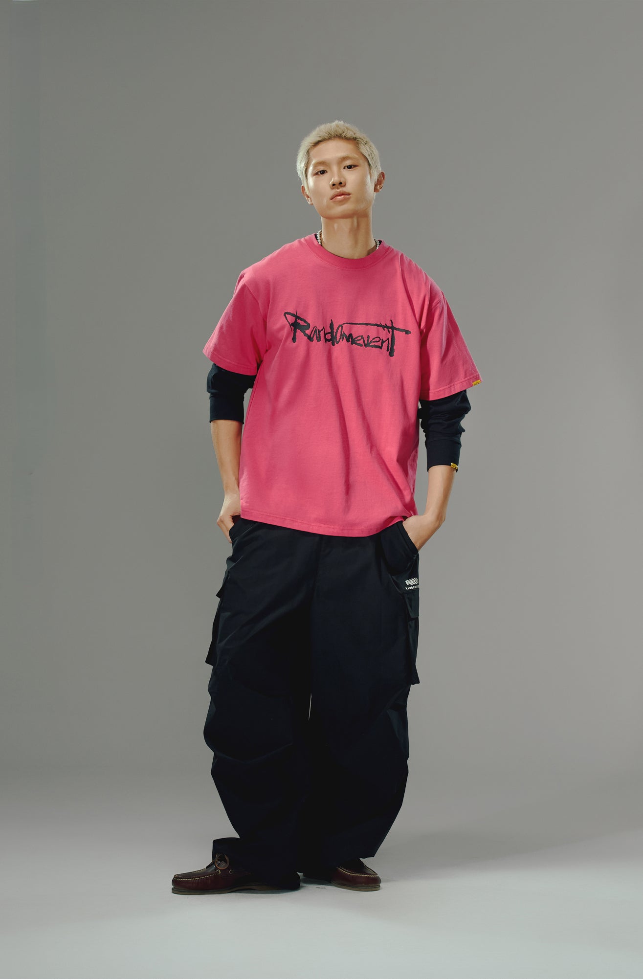 Graffiti Print Crew Neck T-Shirt - CHINASQUAD