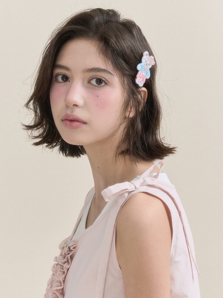 Acrylic Spring Bear Hairpin - CHINASQUAD