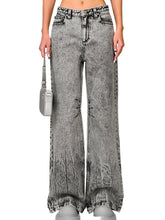 Compass Classic Wide-Leg Jeans - CHINASQUAD
