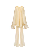 Thiri Chiffon Tube Top Dress - CHINASQUAD