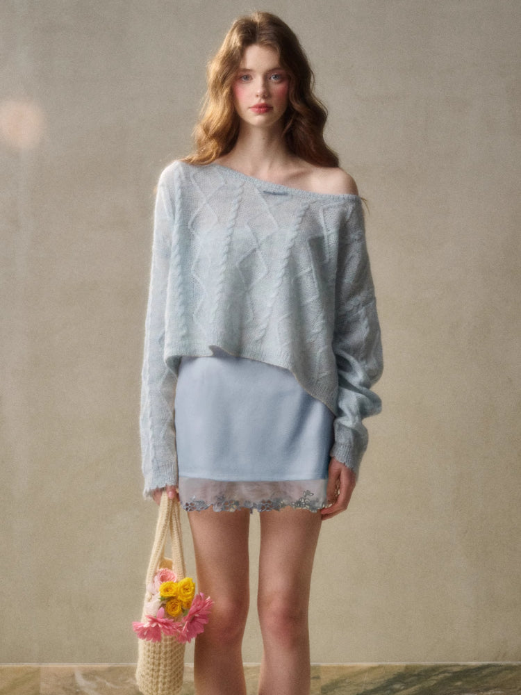 Flower Fairy Embroidered Skirt - CHINASQUAD