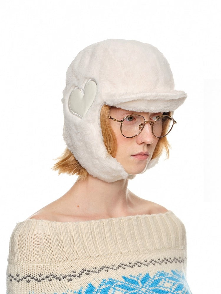Eco-Friendly Rabbit Fur Earflap Aviator Hat - CHINASQUAD