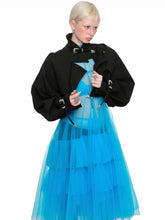 Mesh Panel Midi Dress - CHINASQUAD