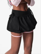 Layered Bow Tulip Mini Skirt - CHINASQUAD
