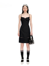 Bow Tie Double-Layer Bustier Dress - CHINASQUAD