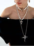 Gothic Rose Cross Necklace - CHINASQUAD