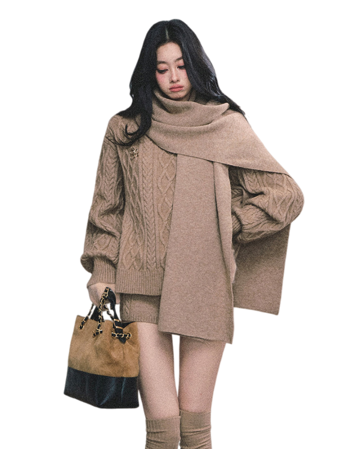 Zurich Student American Knit Three-Piece Set