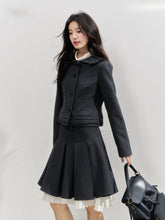 Preppy Style Lapel Suit Jacket & Skirt Set - CHINASQUAD