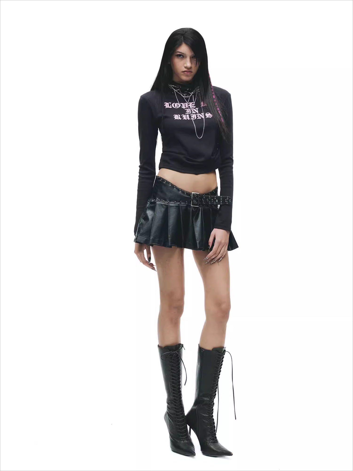 Adjustable Punk Base Layer T-Shirt