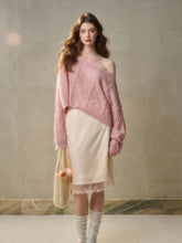 Loose French Style Short Sweater - CHINASQUAD