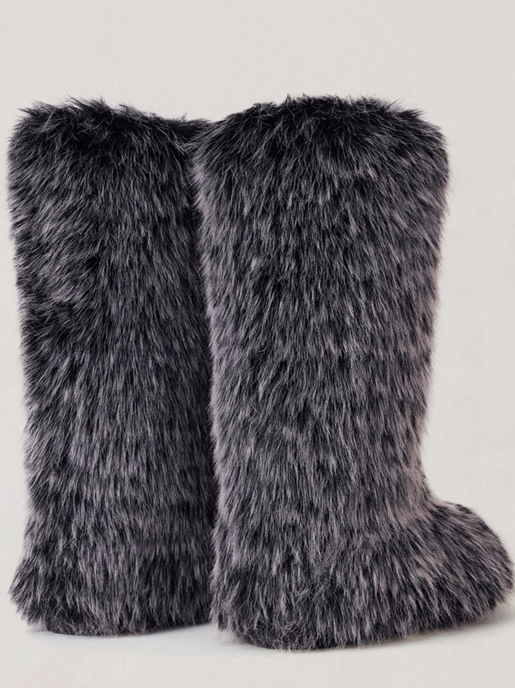 Desert Cross Shearling Hunter Boots