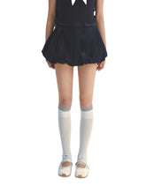 Navy Blue Academy-style Pleated Skirt - CHINASQUAD
