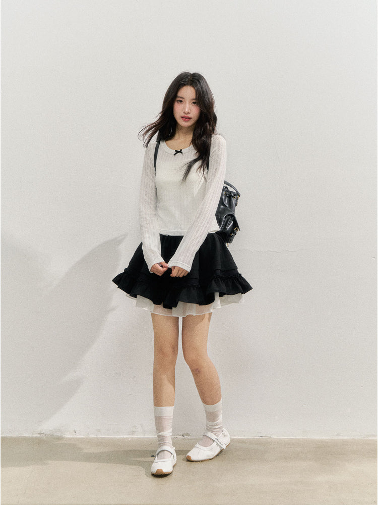 Textured Long-sleeve T-shirt Base Layer - CHINASQUAD