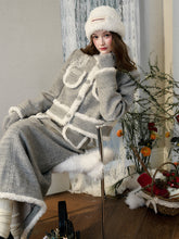 Galaxy Embroidered Wool Tweed Coat & Skirt Set - CHINASQUAD