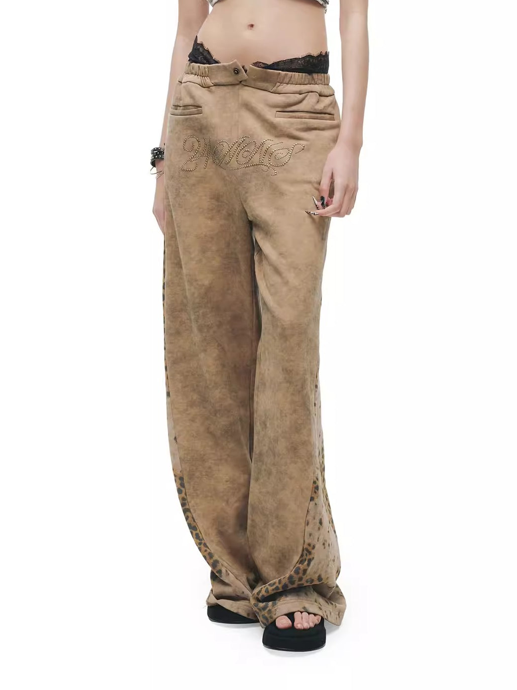 Tie-Dye Punk Sweatpants