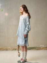 Pearl Mohair Knit Sweater - CHINASQUAD