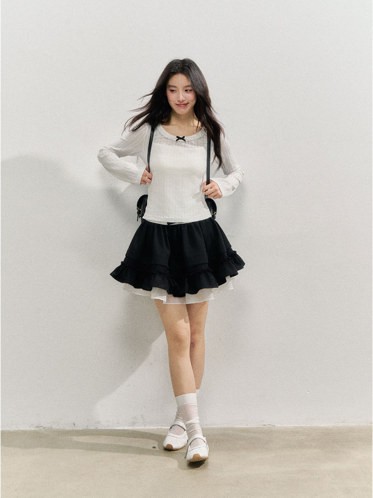 Textured Long-sleeve T-shirt Base Layer - CHINASQUAD