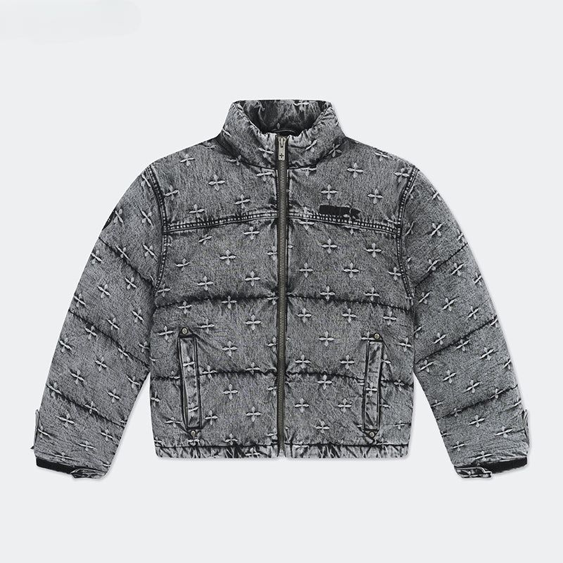 Denim Loose-Fit Cotton Jacket - CHINASQUAD