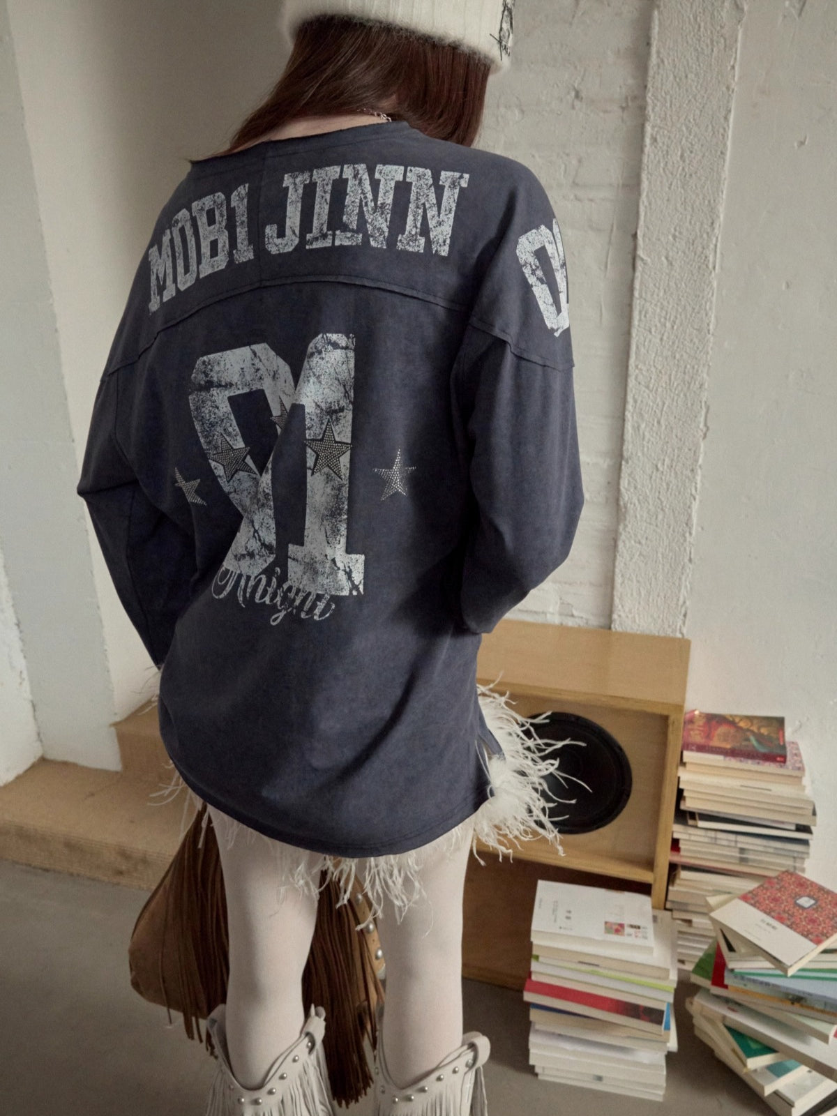 Trim Sheer Mesh Rhinestone Tank Top