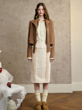 A-Line Heavy Pleated Bow Skirt - CHINASQUAD