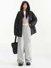 White Duck Down Hooded Jacket - CHINASQUAD