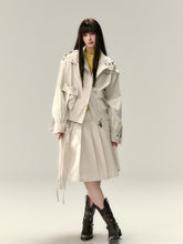 Plaid Patchwork Oversized Large Pockets Jacket - CHINASQUAD