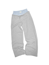 Patchwork Wide-leg Sweatpants - CHINASQUAD