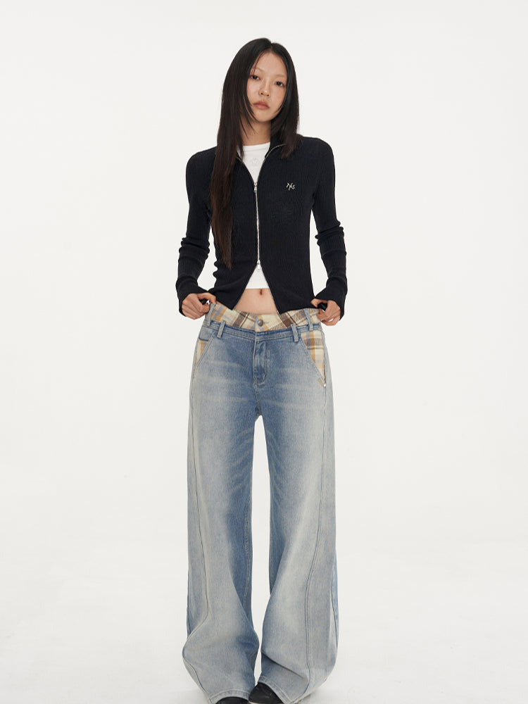 Classic Logo Knit Cardigan - CHINASQUAD