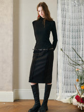 A-Line Heavy Pleated Bow Skirt - CHINASQUAD