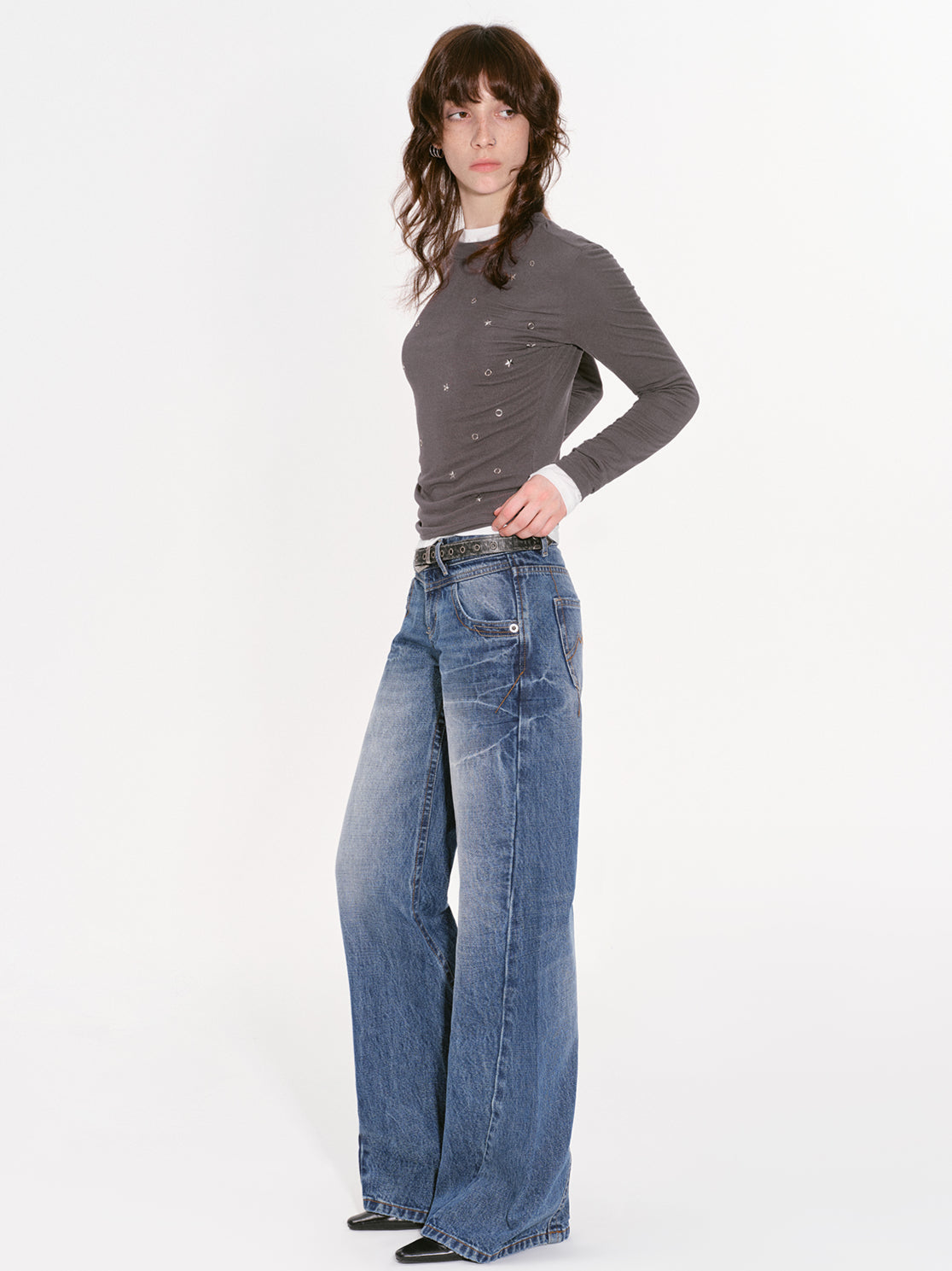 Retro Wash Blue Jeans - CHINASQUAD