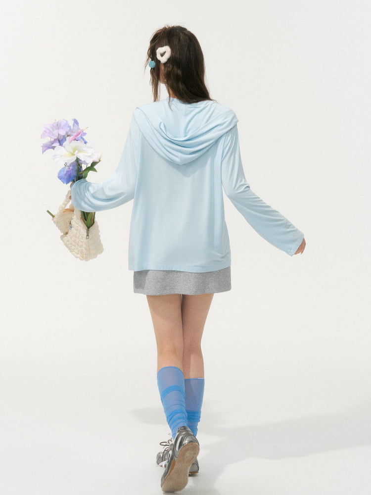 Lazy Style Layered Sun Protection Top - CHINASQUAD