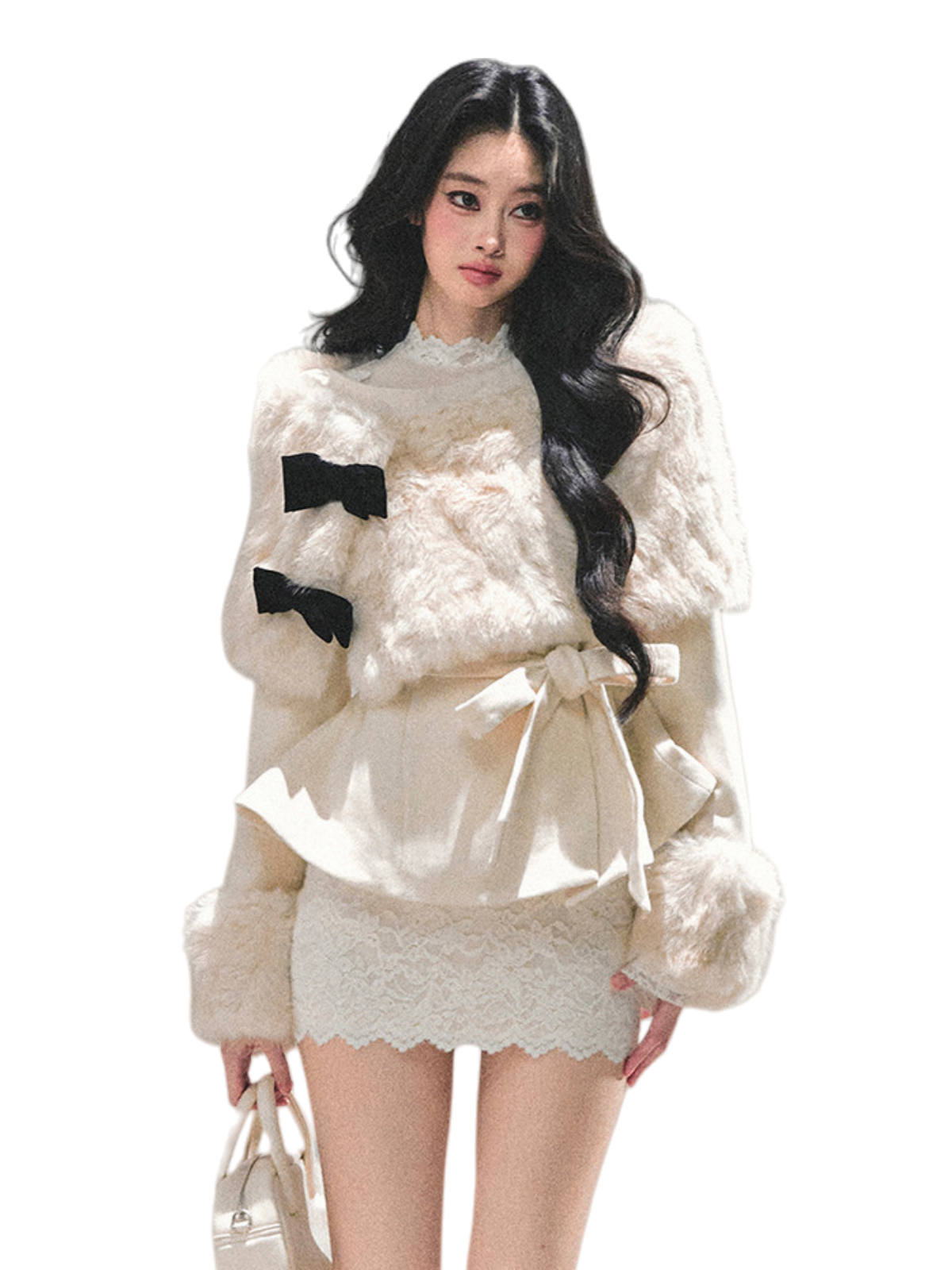 Light Luxury Cape Three-Piece Set