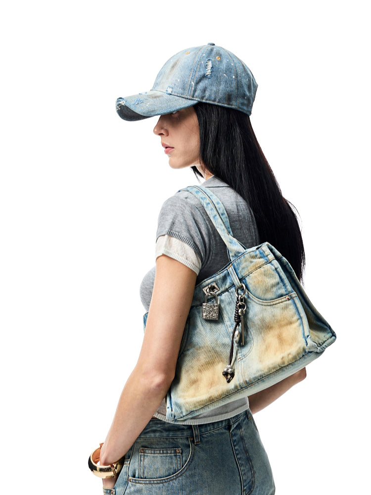 Color-Blocking Fake Two-piece Knit Polo Shirt - CHINASQUAD