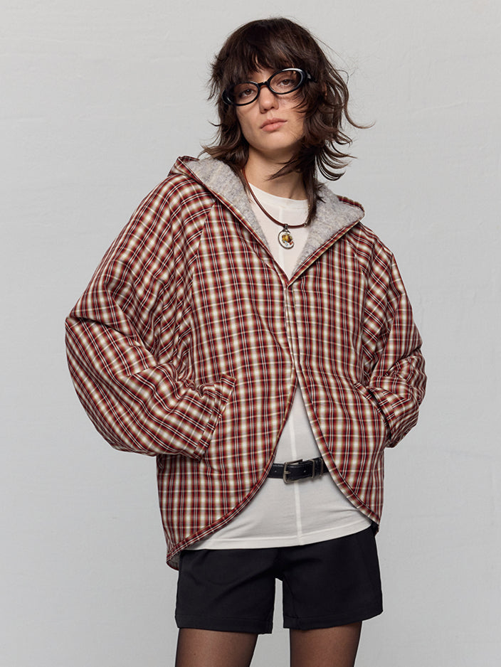 Original Plaid Wool Turtleback Jacket - CHINASQUAD