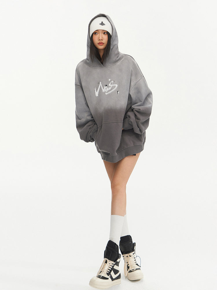 Vintage Gradient Wash Hoodie - CHINASQUAD