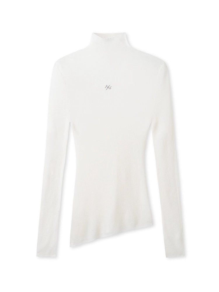 "Djembe Series" Meghan High-Neck Long-Sleeve Knit Sweater - CHINASQUAD