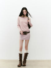 Off-Shoulder Slant Shoulder Button Dress - CHINASQUAD