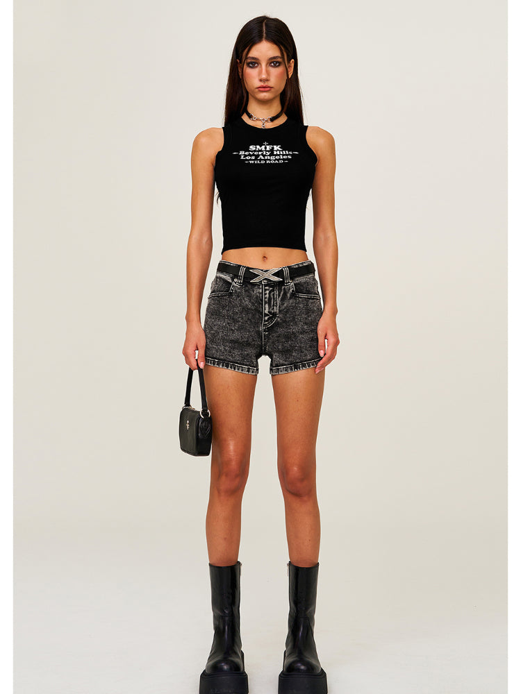 Spring/Summer New - Arrival Loose - Fit Denim Shorts - CHINASQUAD